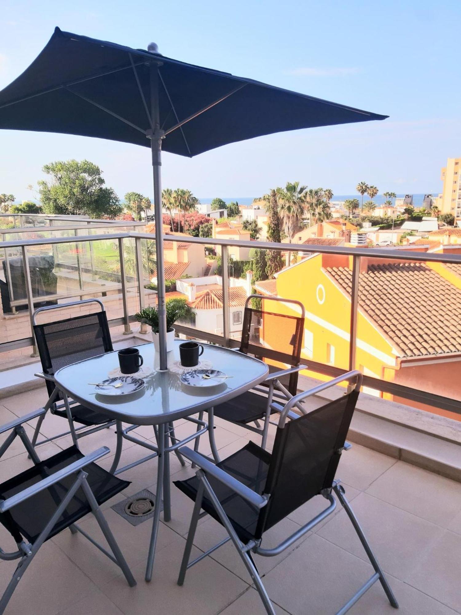 Apartamento Aurora Con Terraza Y Vistas Al Mar Playa 外观 照片